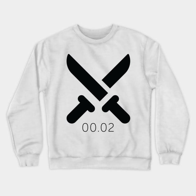 00.02 Crewneck Sweatshirt by byebyesally